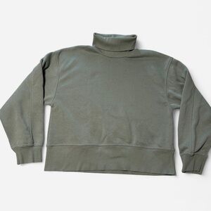 Zara Sage Green Turtleneck Sweater